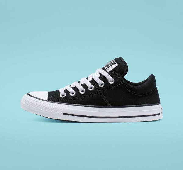 Boty Nízké Converse Chuck Taylor All Star Madison Černé Bílé | CV-698JQR