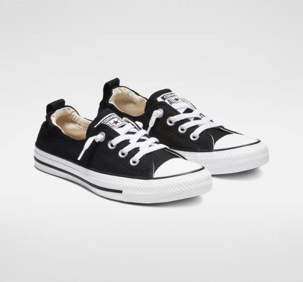 Boty Nízké Converse Chuck Taylor All Star Shoreline Slip Černé | CV-710SBV