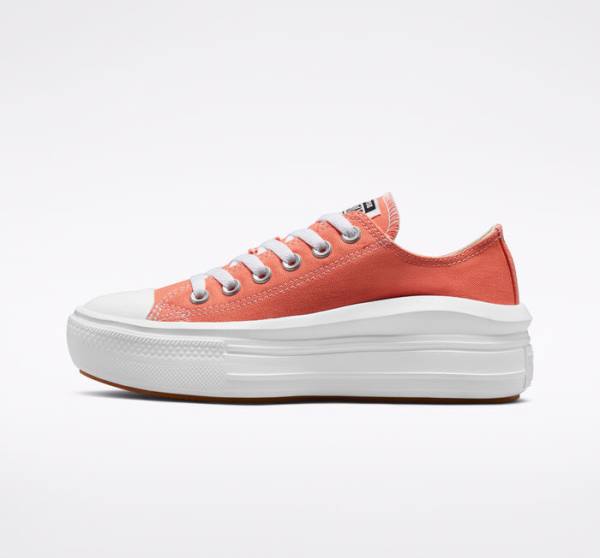 Boty Nízké Converse Chuck Taylor All Star Move Platformyě Seasonal Color Bílé Bílé | CV-795DQO