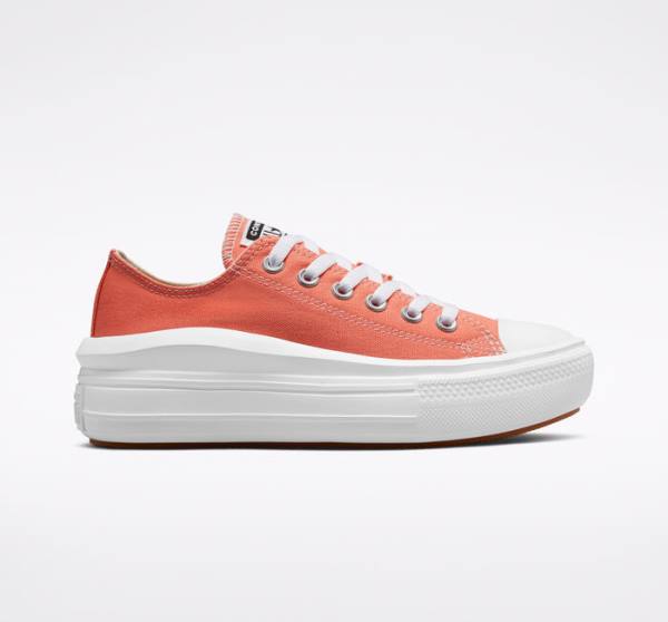 Boty Nízké Converse Chuck Taylor All Star Move Platformyě Seasonal Color Bílé Bílé | CV-795DQO