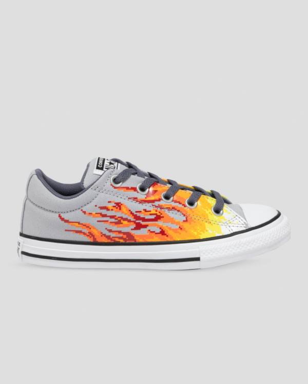 Boty Nízké Converse Chuck Taylor All Star Street Digi Flame Šedé Žluté | CV-965HBX