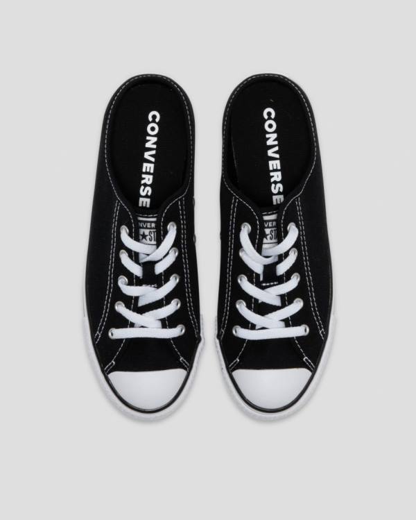 Boty Nízké Converse Chuck Taylor Dainty Mule Slip Černé | CV-264HEU