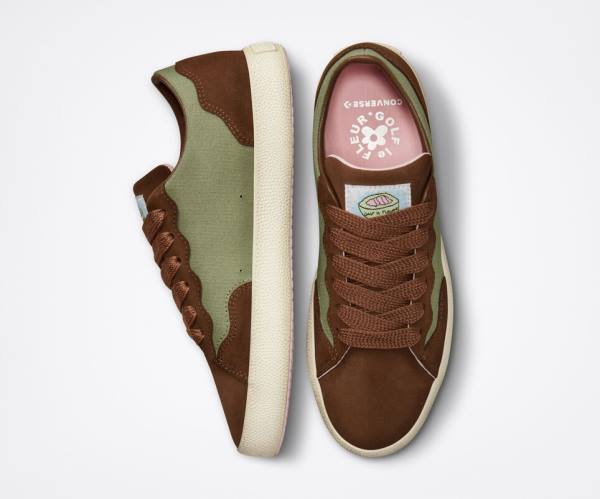 Boty Nízké Converse GOLF le FLEUR GLF 2.0 Zelene Bílé | CV-287HEA