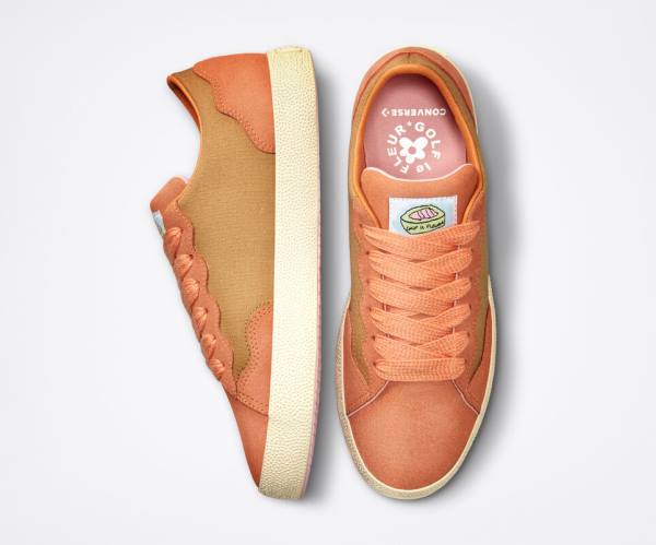 Boty Nízké Converse GOLF le FLEUR GLF 2.0 Tmavě Žluté Měď Hnědé Bílé | CV-749FWV