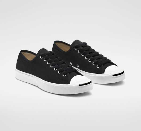 Boty Nízké Converse Jack Purcell Platene Černé Bílé | CV-408ZEO