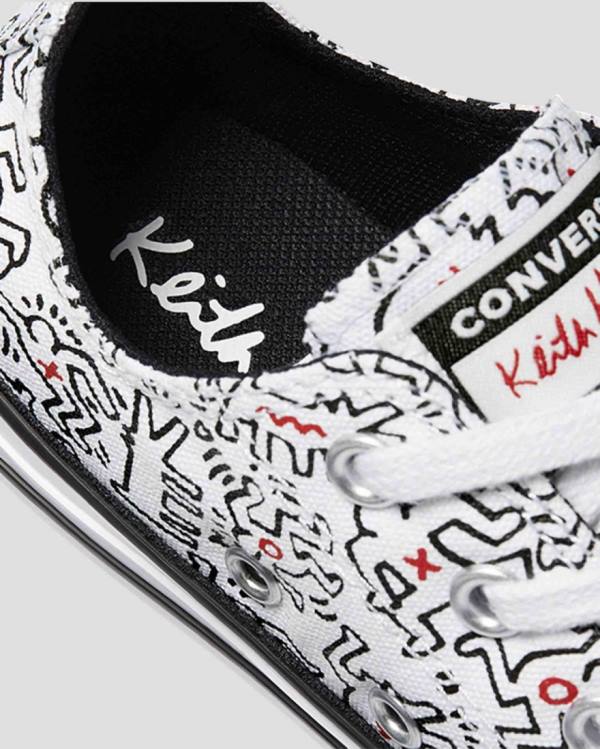 Boty Nízké Converse Keith Haring Chuck Taylor All Star Bílé | CV-625QSJ