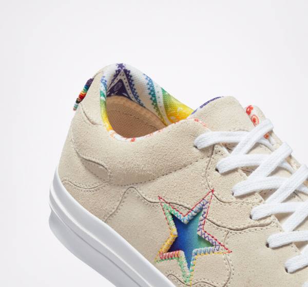 Boty Nízké Converse One Star Pride Červené | CV-281HSA