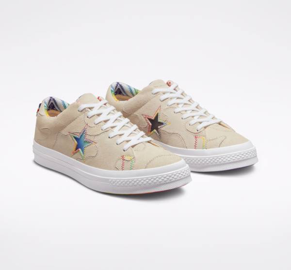 Boty Nízké Converse One Star Pride Červené | CV-281HSA