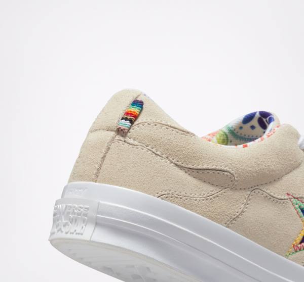 Boty Nízké Converse One Star Pride Červené | CV-281HSA