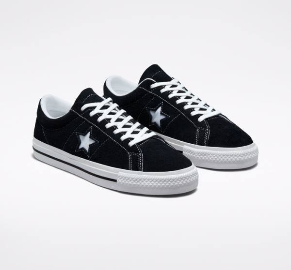 Boty Nízké Converse One Star Černé Bílé | CV-759VGE