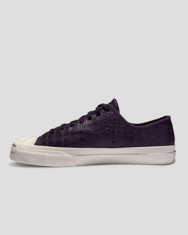 Boty Nízké Converse Pop Trading Co Jack Purcell Pro Fialové Černé | CV-213ZJP