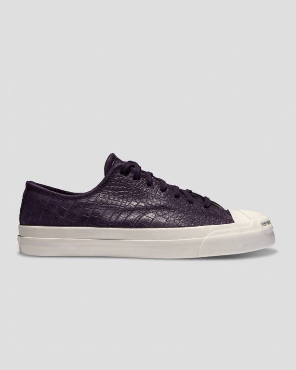 Boty Nízké Converse Pop Trading Co Jack Purcell Pro Fialové Černé | CV-213ZJP