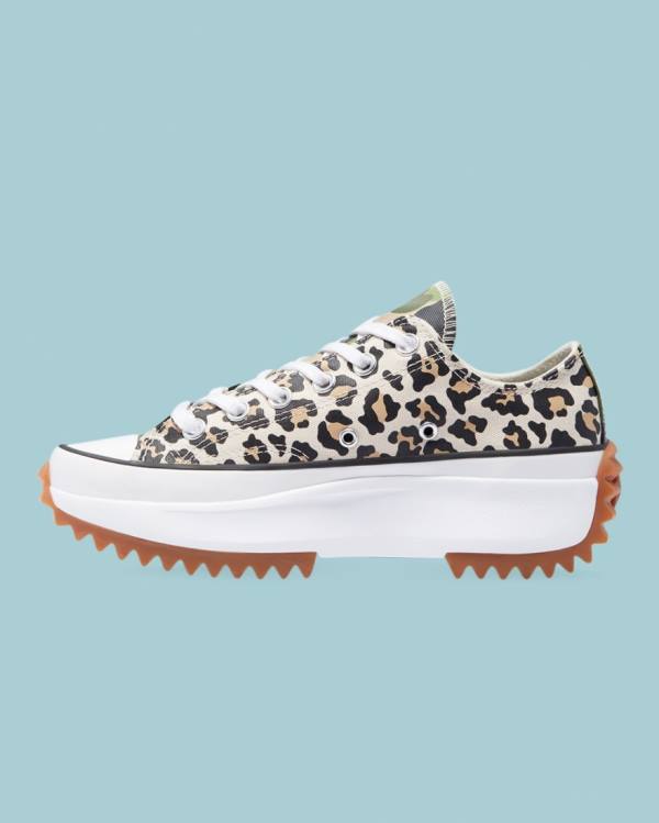 Boty Nízké Converse Run Star Hike Wild Archive Leopard | CV-658DXP