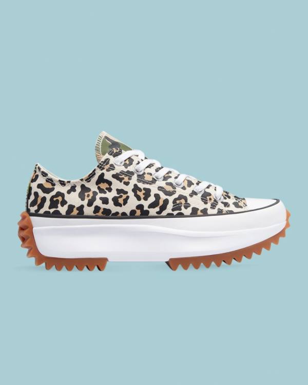 Boty Nízké Converse Run Star Hike Wild Archive Leopard | CV-658DXP