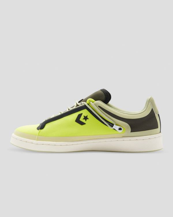 Boty Nízké Converse Seam Tape Pro Læder Zelene | CV-481WQX