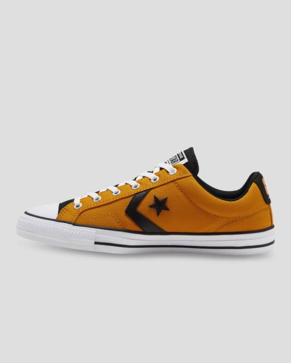 Boty Nízké Converse Star Player Žluté Černé | CV-472VOX