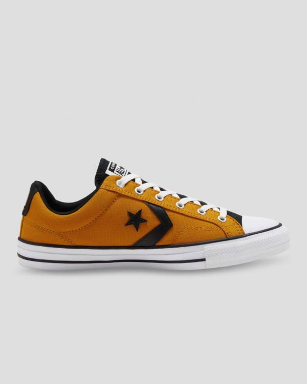 Boty Nízké Converse Star Player Žluté Černé | CV-472VOX