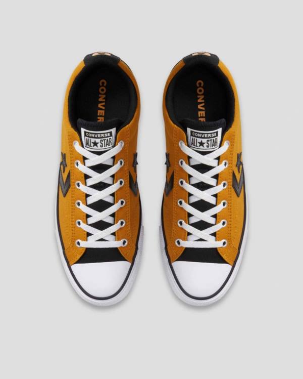 Boty Nízké Converse Star Player Žluté Černé | CV-514CJK