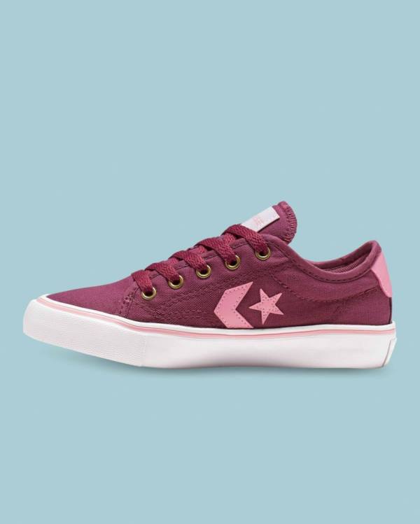 Boty Nízké Converse Star Replay Vínové | CV-695VUO