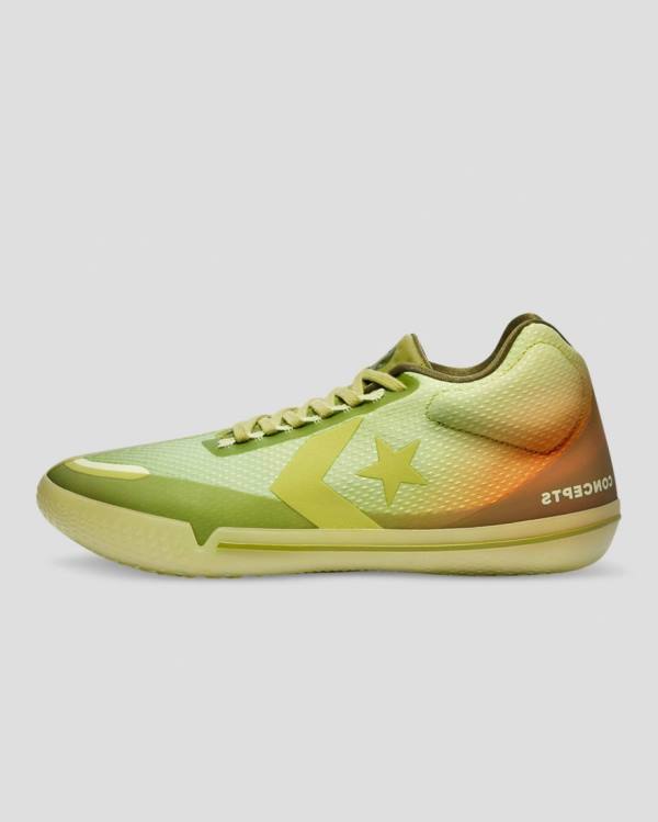 Boty Vysoké Converse All Star Pro BB Evo Concepts Zelene | CV-735JMS