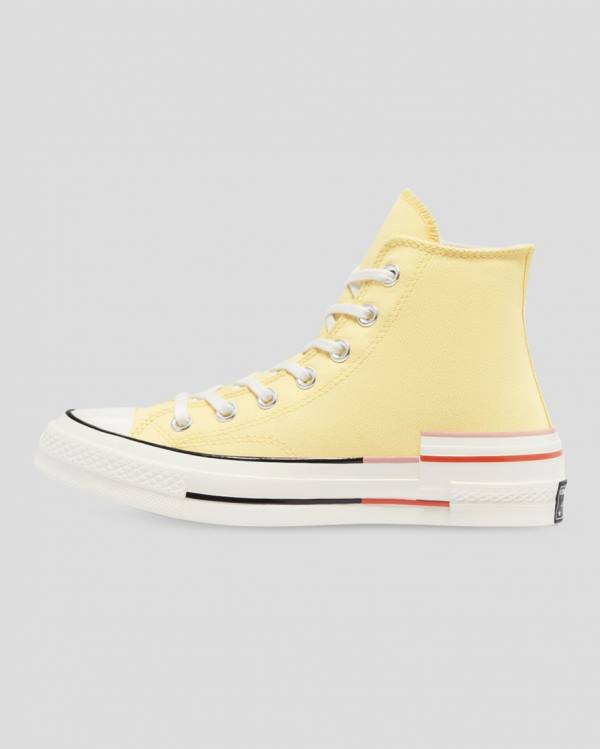 Boty Vysoké Converse Chuck 70 Colour Block Žluté | CV-203QMZ