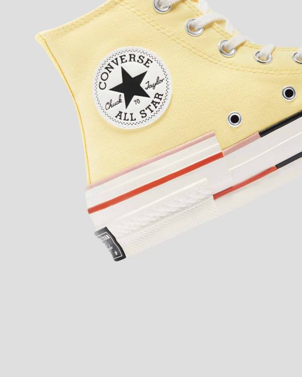 Boty Vysoké Converse Chuck 70 Colour Block Žluté | CV-203QMZ