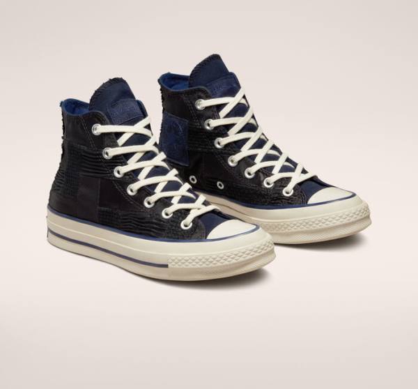 Boty Vysoké Converse Chuck 70 It's Possible Černé Tmavě Blankyt | CV-074BXG