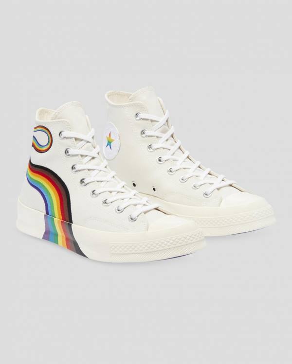 Boty Vysoké Converse Chuck 70 Pride Béžový | CV-136SYF