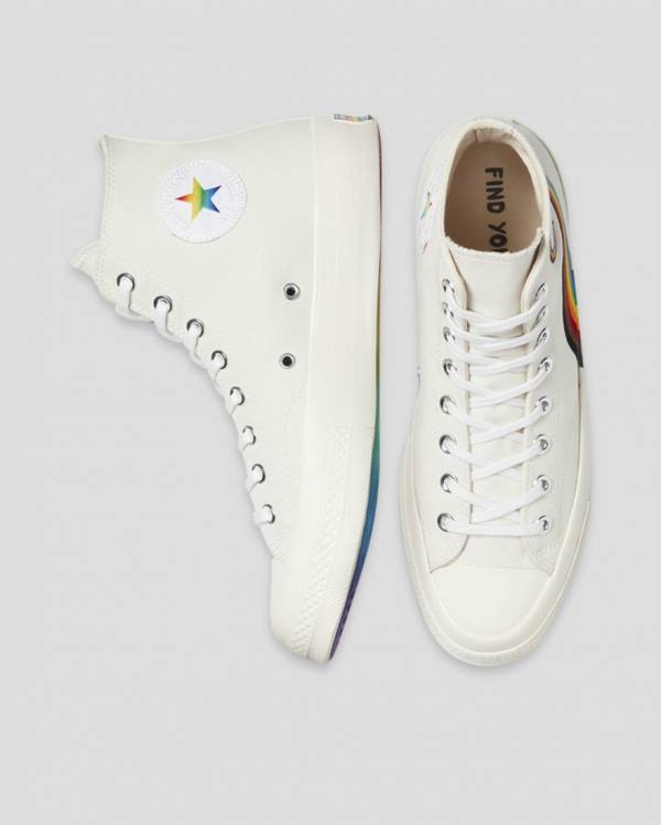 Boty Vysoké Converse Chuck 70 Pride Béžový | CV-136SYF