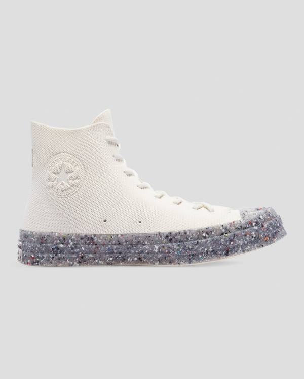 Boty Vysoké Converse Chuck 70 Renew Knit Béžový | CV-408SHG