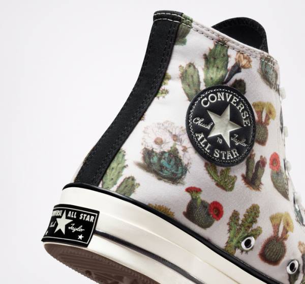 Boty Vysoké Converse Chuck 70 Succulents Černé | CV-123ASG