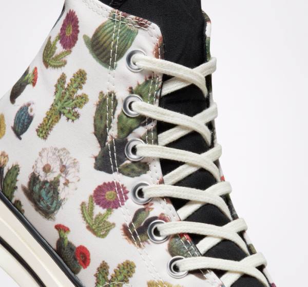 Boty Vysoké Converse Chuck 70 Succulents Černé | CV-123ASG