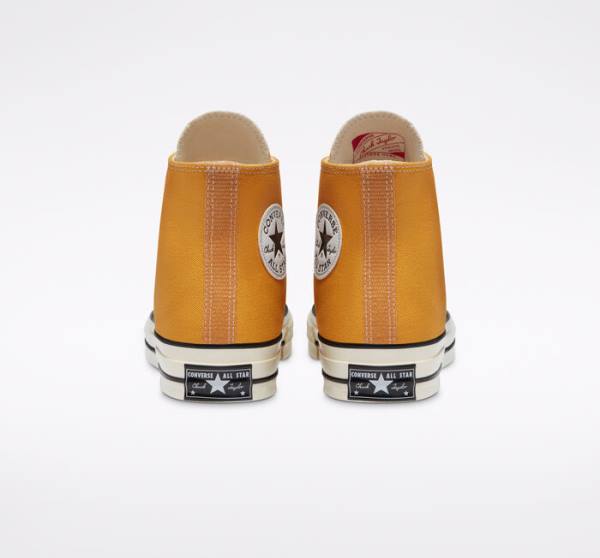 Boty Vysoké Converse Chuck 70 Sunflower Yellow Černé | CV-682WCO