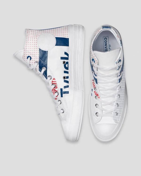 Boty Vysoké Converse Chuck 70 Tyvek Bílé | CV-125CIX