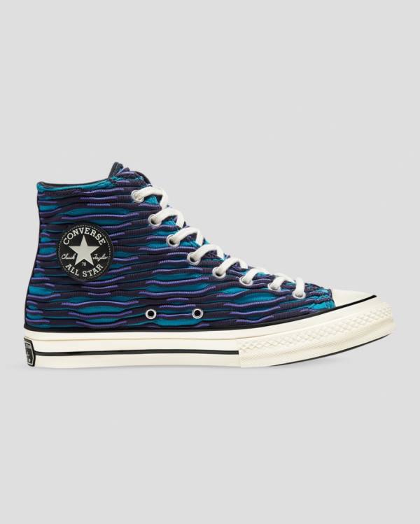 Boty Vysoké Converse Chuck 70 Wavy Knit Blankyt | CV-124ESD