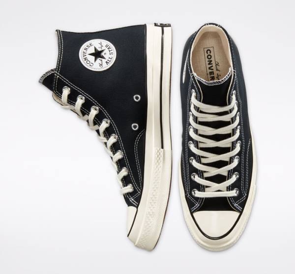 Boty Vysoké Converse Chuck 70 Černé | CV-042MUI