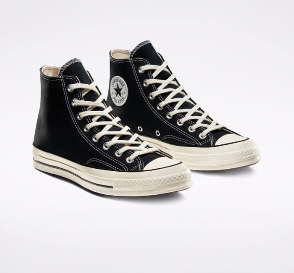 Boty Vysoké Converse Chuck 70 Černé | CV-042MUI