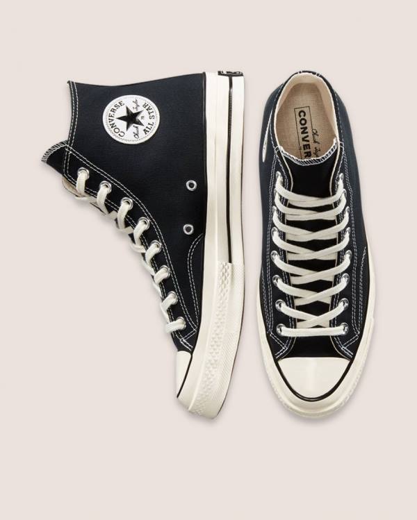 Boty Vysoké Converse Chuck 70 Černé | CV-317FDM