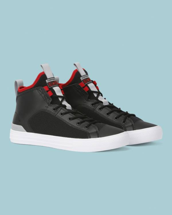 Boty Vysoké Converse Chuck Taylor All Star Ultra Syntetická Læder Černé | CV-031XCJ