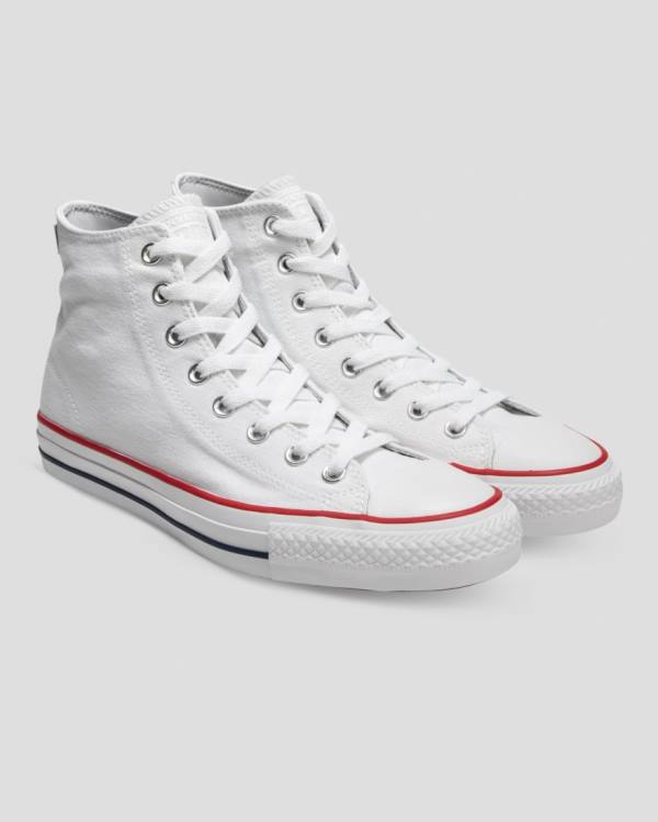 Boty Vysoké Converse Chuck Taylor All Star Pro Platene Bílé | CV-120RHP