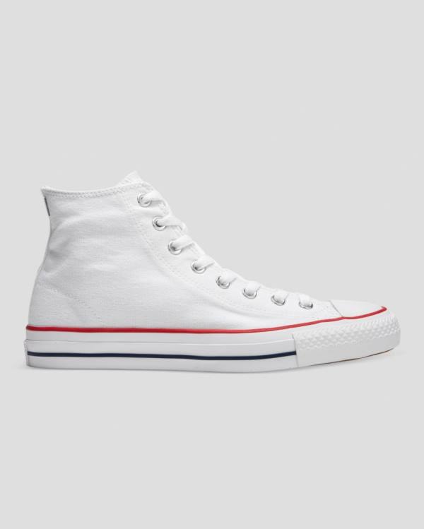 Boty Vysoké Converse Chuck Taylor All Star Pro Platene Bílé | CV-120RHP