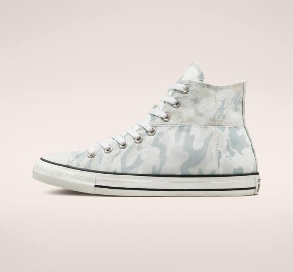 Boty Vysoké Converse Chuck Taylor All Star Split Panel Camo Bílé Šedé | CV-134JUN