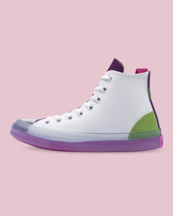 Boty Vysoké Converse Chuck Taylor All Star CX Bílé | CV-158SFL