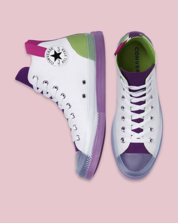 Boty Vysoké Converse Chuck Taylor All Star CX Bílé | CV-158SFL