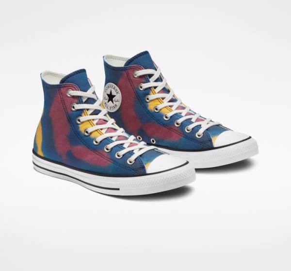 Boty Vysoké Converse Chuck Taylor All Star Tie-Dye Blankyt Viacfarebný | CV-159HMK