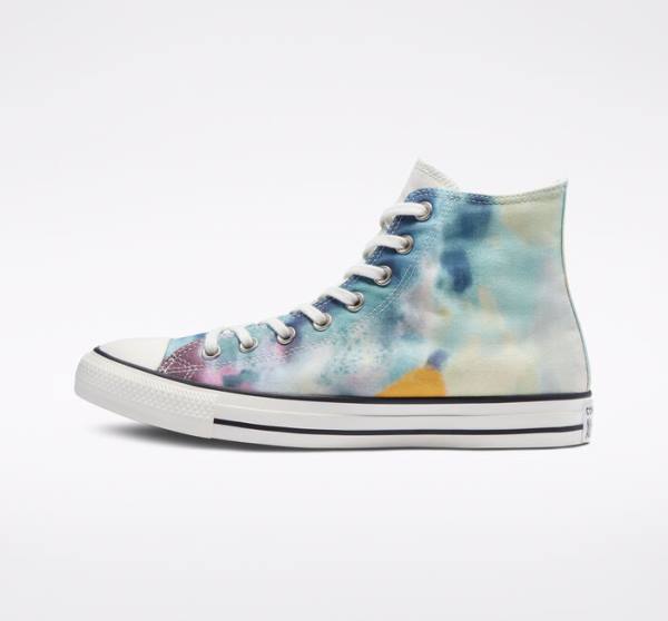 Boty Vysoké Converse Chuck Taylor All Star Tie-Dye Viacfarebný Černé | CV-215FCK