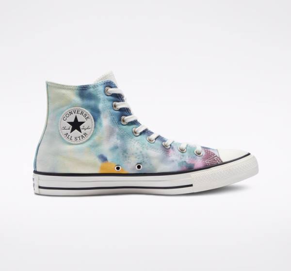 Boty Vysoké Converse Chuck Taylor All Star Tie-Dye Viacfarebný Černé | CV-215FCK