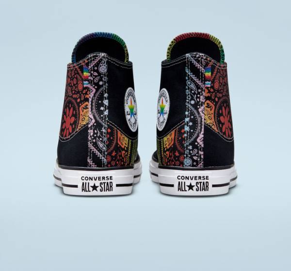 Boty Vysoké Converse Chuck Taylor All Star Pride Černé Červené | CV-297UIY