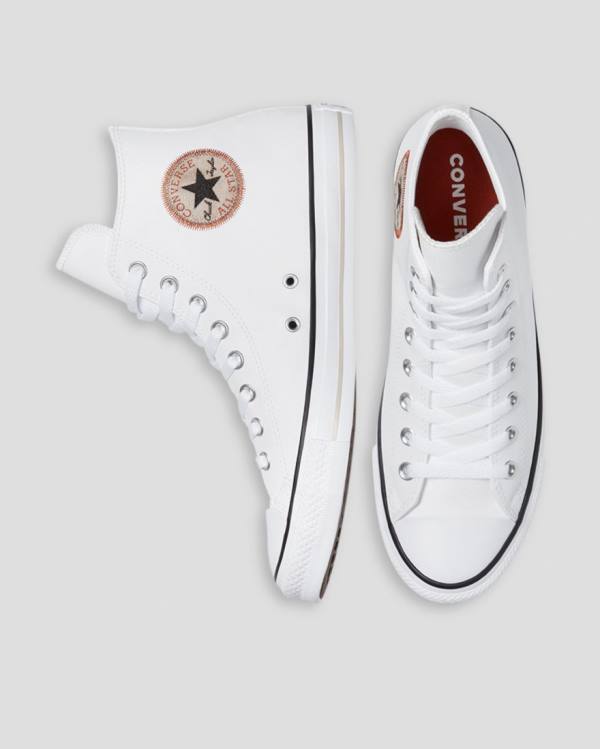 Boty Vysoké Converse Chuck Taylor All Star Summer Daze SL Bílé | CV-319JTU