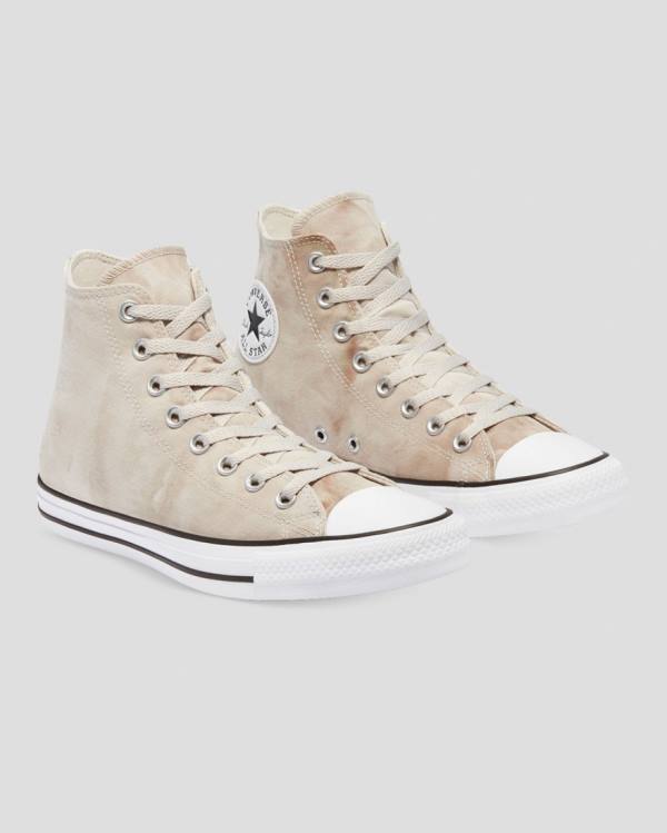 Boty Vysoké Converse Chuck Taylor All Star Summer Daze Wash Hnědožlutý | CV-397GLW